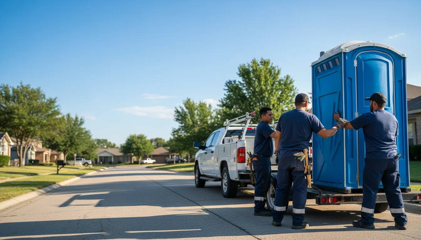 Portable Toilet Rental in Cactus, TX near me